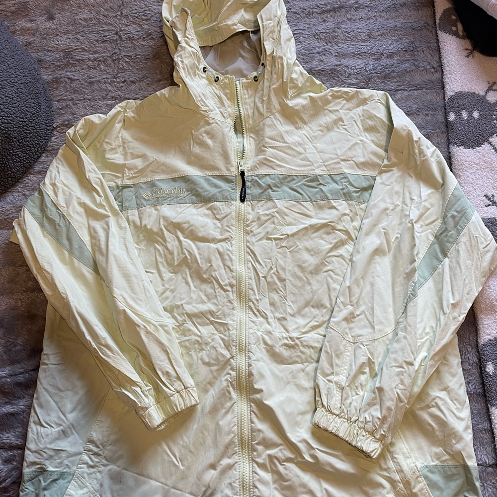 Columbia Zip-up Rain Jacket